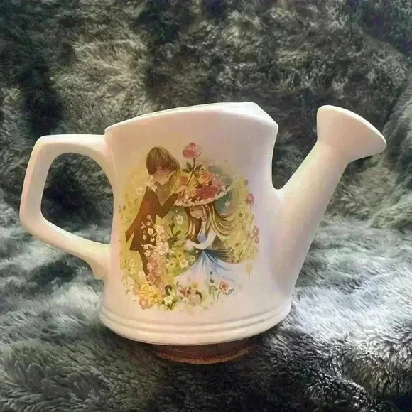 Vintage McCoy Pottery 1970's Watering  Can - Picture 2 of 13